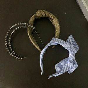 Anthro headband bundle